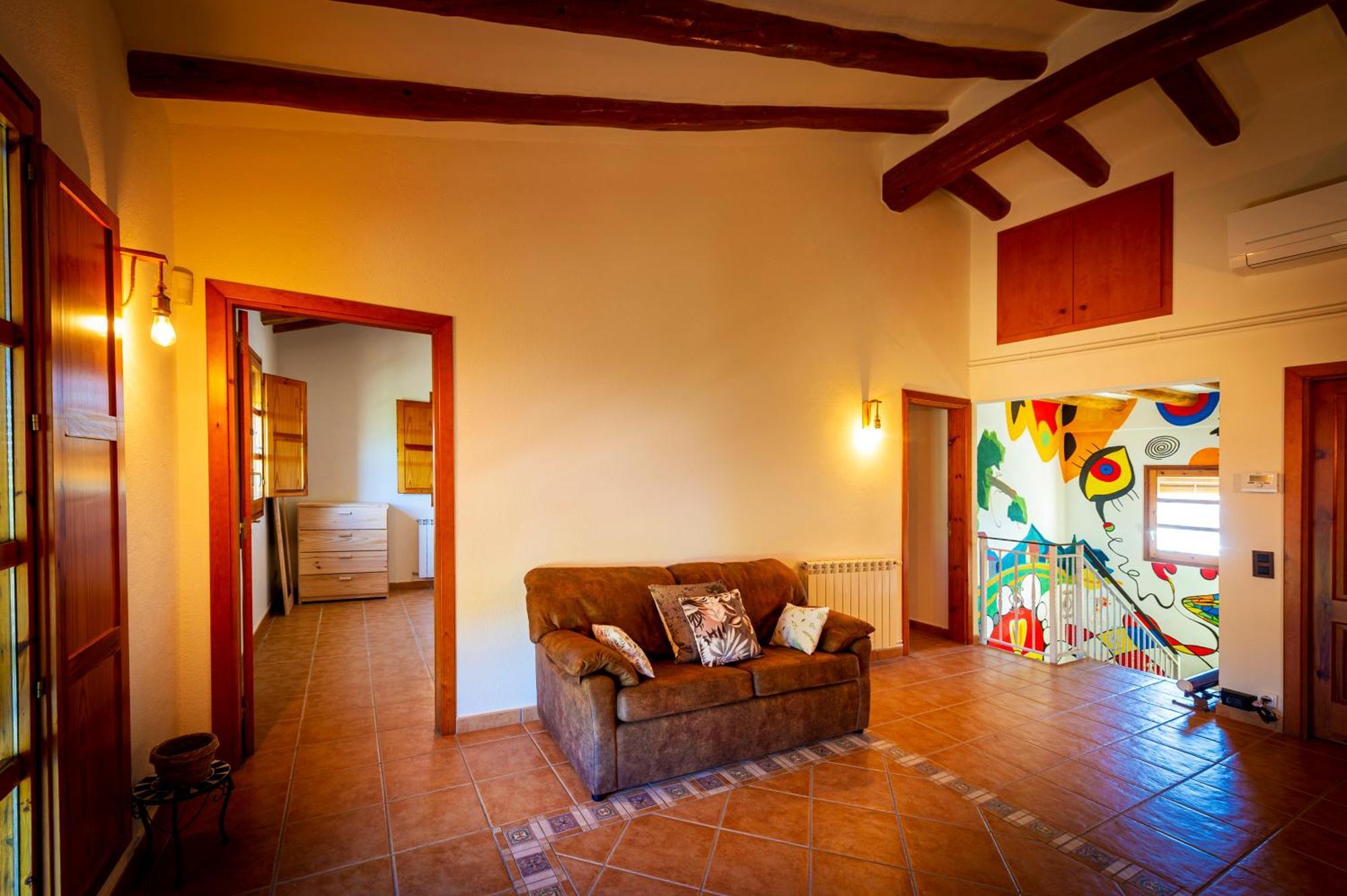 Villa Masia Cal Magi à Font-Rubi Extérieur photo