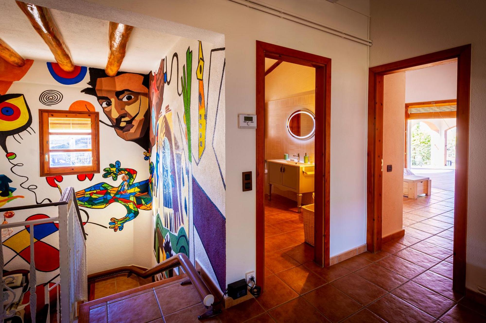 Villa Masia Cal Magi à Font-Rubi Extérieur photo