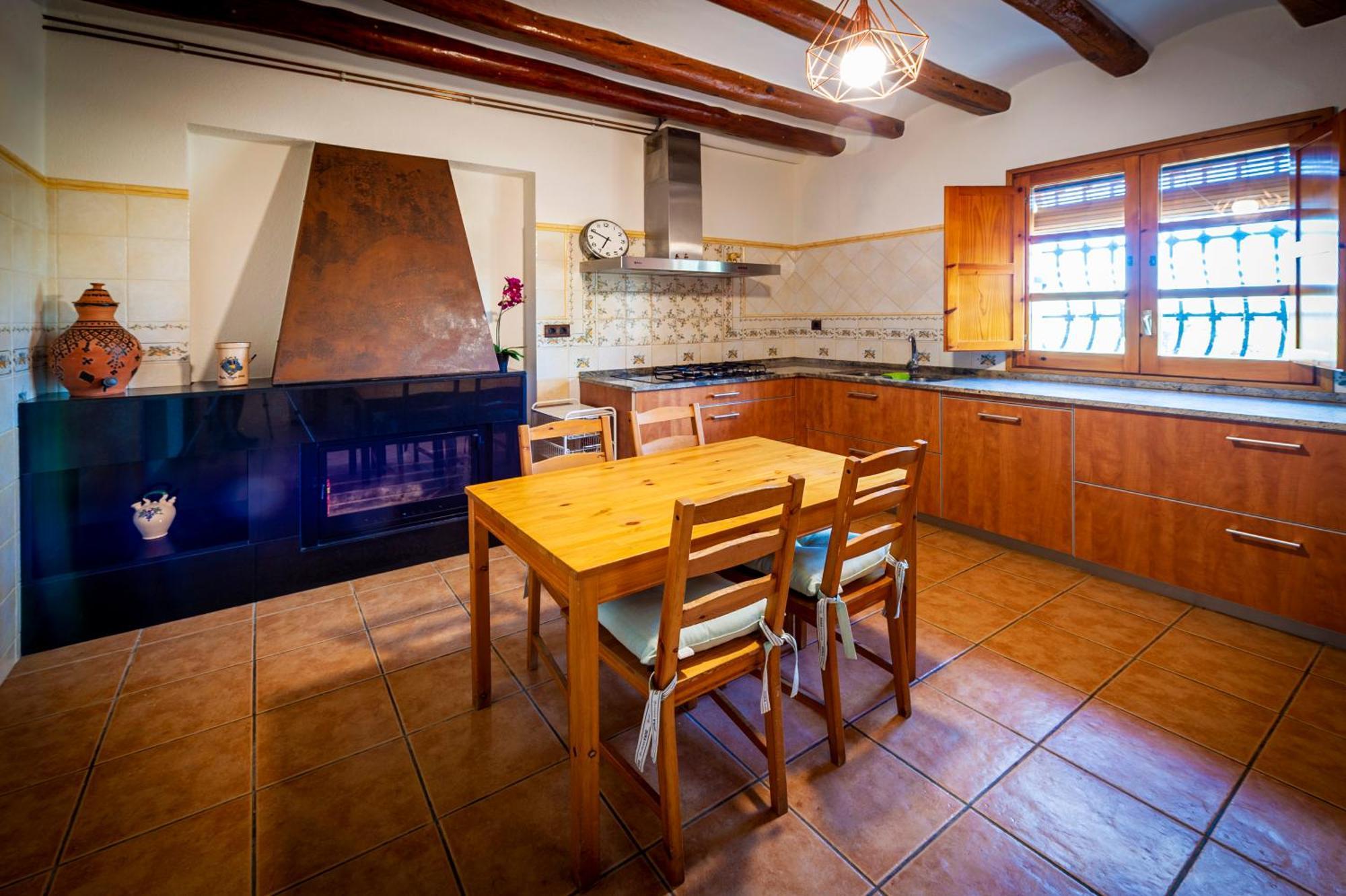 Villa Masia Cal Magi à Font-Rubi Extérieur photo